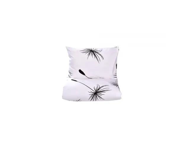 Set complet lenjerie 5 piese pentru patut stivuibil gradinita model papadii monocrom