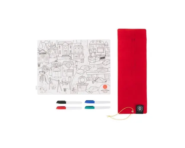 Set Complet pentru Desen cu Plansa Refolosibila din Silicon Ferma
