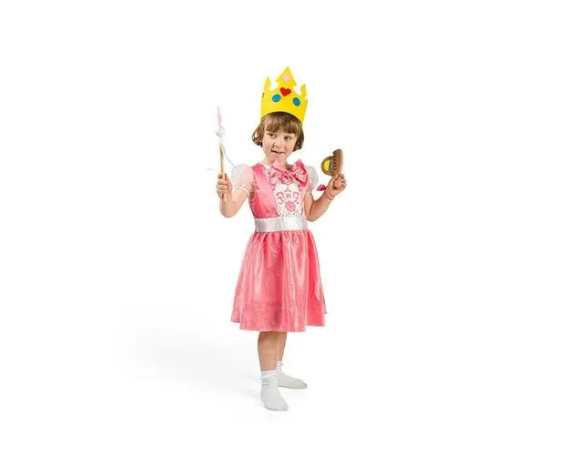 Set costum si accesorii de printesa pentru copii