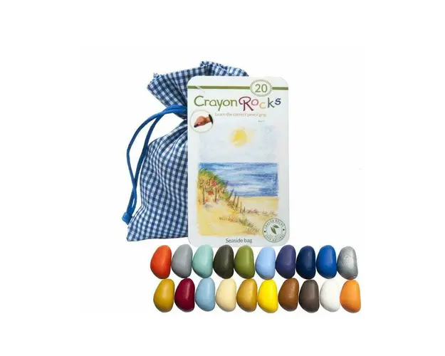 Set Crayon Rocks, 20 buc, Seaside Bag