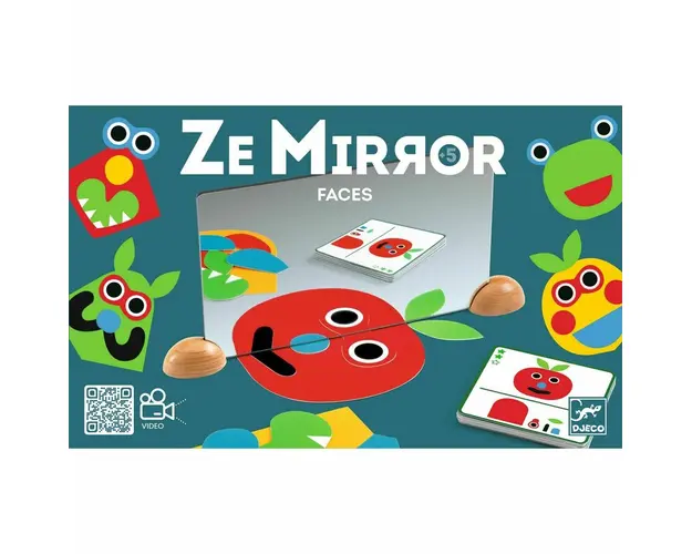 Djeco - Set creativ cu oglinzi , Ze mirror Faces