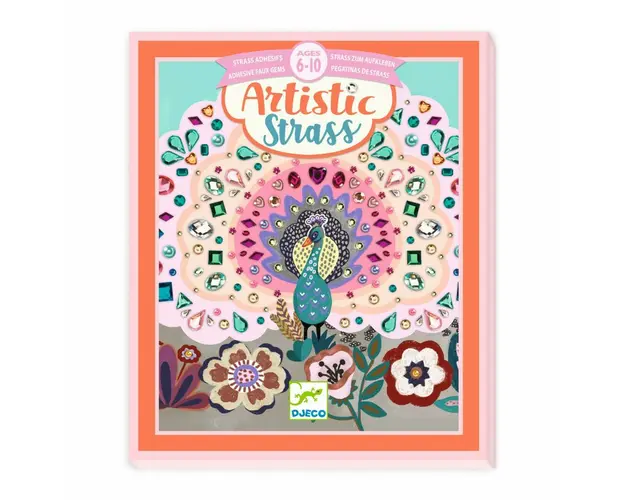 Set creativ cu strasuri Frumusete salbatica, Djeco