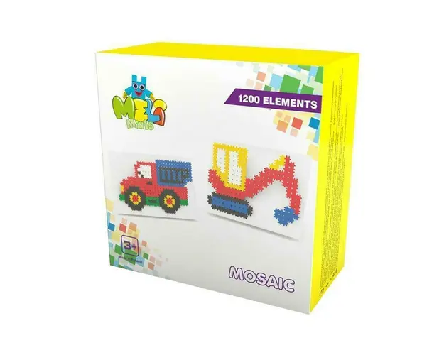 Set creativ de constructie, Minis 1200 piese, Meli