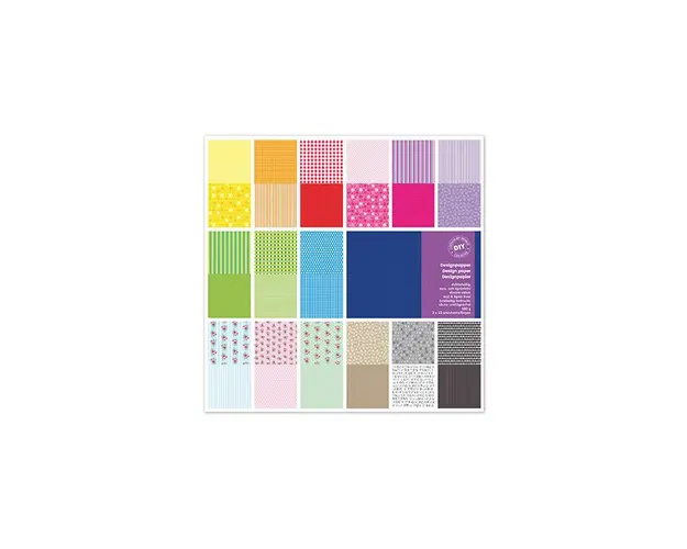 Set cu 30 hartii de scrapbooking - Vichy