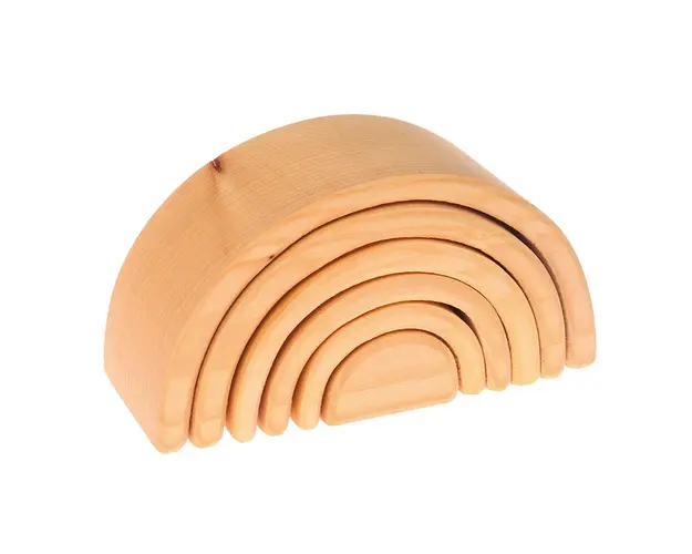 Set Curcubeu, 6 piese, natur