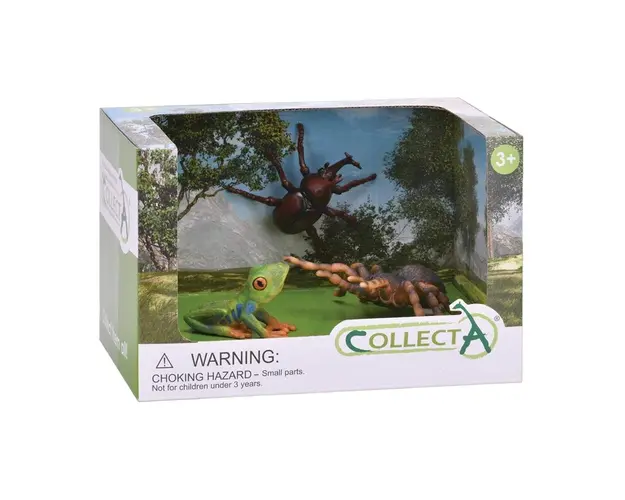 Set de 3 figurine nevertebrate pictate manual