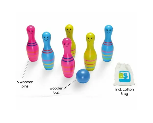 BS Toys - Joc de gradina Set de bowling Skittles Jr.