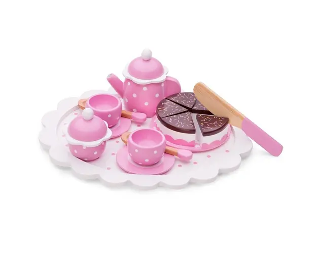 New Classic Toys - Set de ceai cu tavita