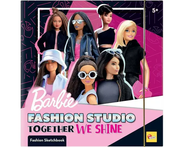 Set de colorat cu activitati Barbie - Fashion Studio
