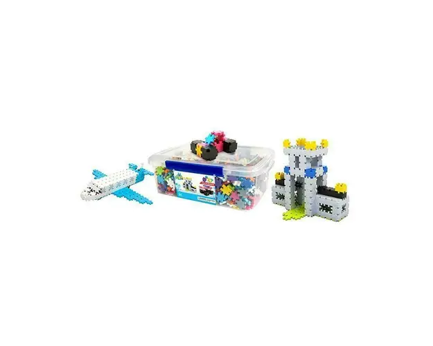 Set de constructie creativa Basic Edu 1200 piese, Meli