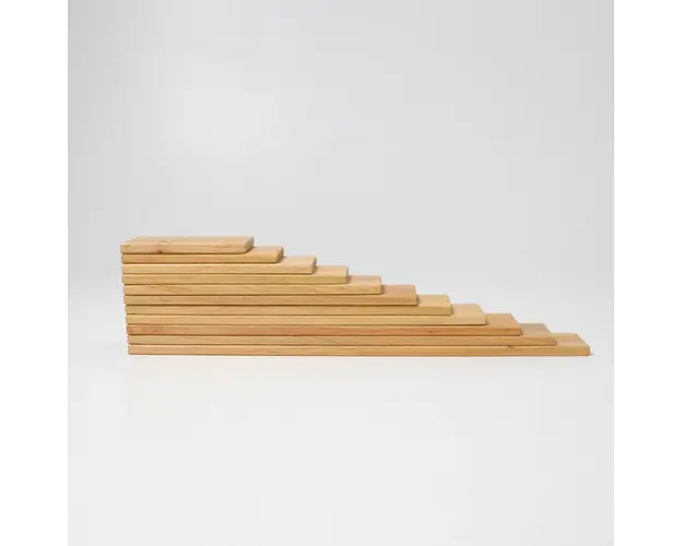 Set de constructie cu 11 placi, model natur