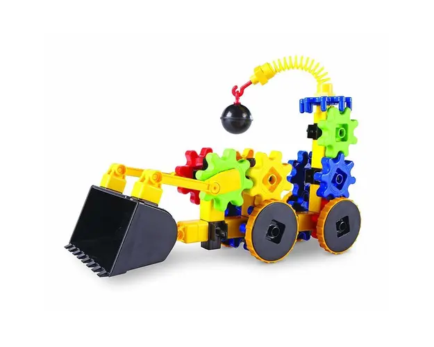 Set de constructie - Gears! Primul meu buldozer