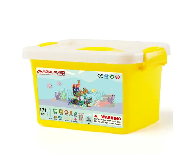 Set de constructie magnetic - Marble Run (171 piese)