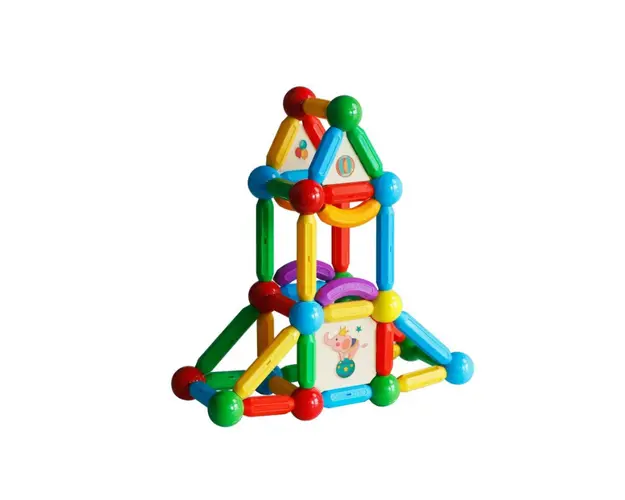 Set de constructie magnetic - STICK (103 piese)