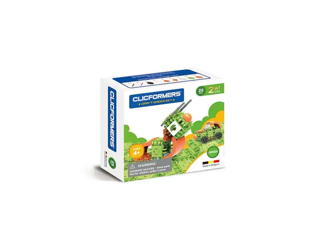 Clicstoys - Set de constructie Multifunctional Insecte , Clicformers , 30 piese