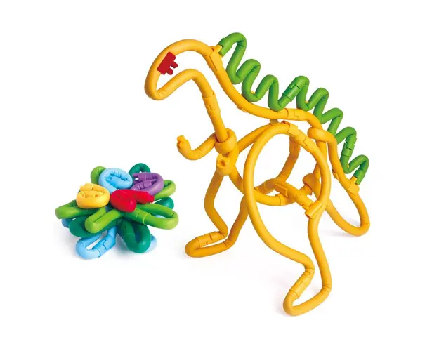 Clicstoys - Set de construit cu magnet Spaghetteez 70 piese