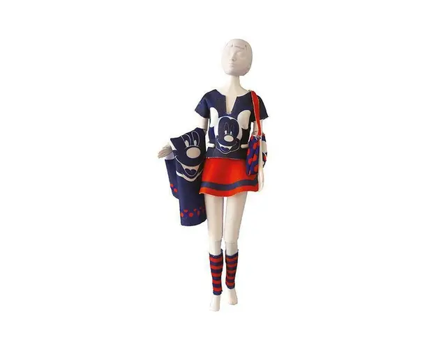 Set de croitorie hainute pentru papusi Couture Disney Tiny Mickey, Dress Your Doll