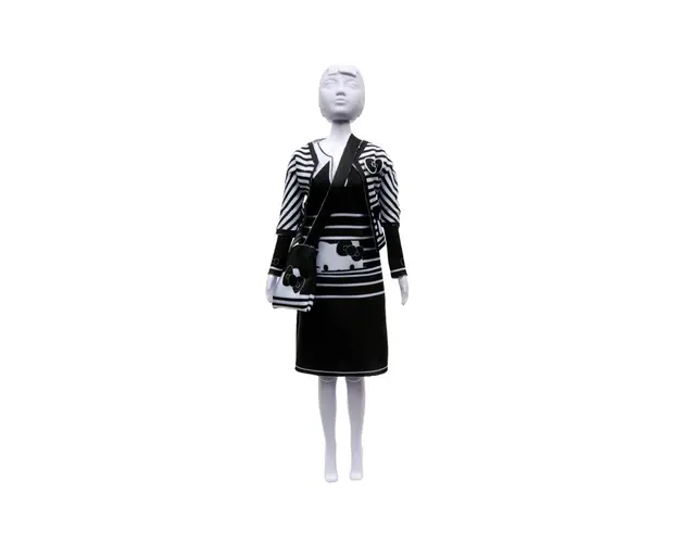 Set de croitorie hainute pentru papusi Couture Hello Kitty, Dress Your Doll