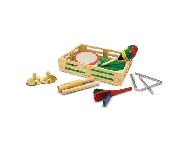 Melissa & Doug Set De Instrumenteuzicale Din Lemn