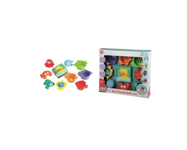 Set de jucarii baie,10 piese, Play 6L+ A Haberkorn