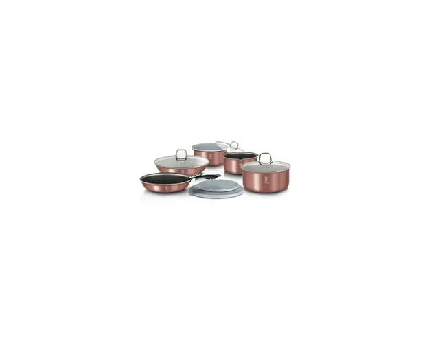 Set de oale si tigai 12 piese, Berlinger Haus, BH-6104, I-Rose Collection