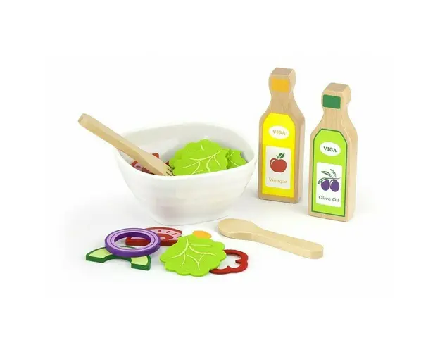 Viga - Set de joaca Preparare salata cu reteta