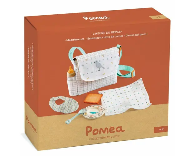 Set de servit masa pentru papusi, colectia Pomea Djeco