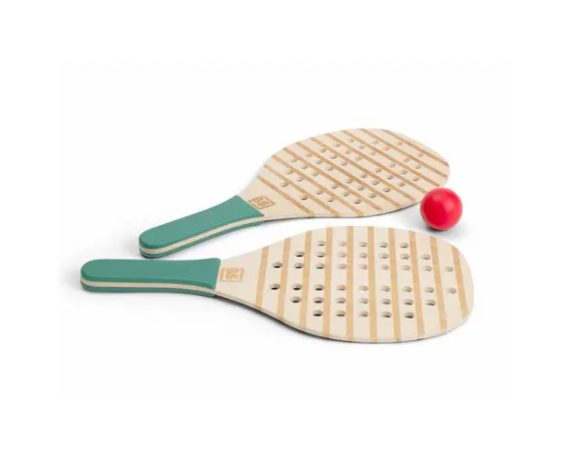 Set de Tenis cu rachete din lemn, BS Toys