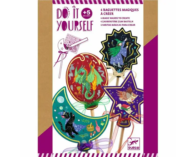 Djeco - Set DIY Baghete magice