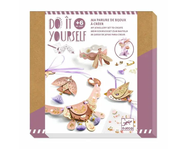 Set DIY bijuterii Miss Rosefinch, Djeco