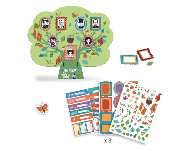 Djeco - Set DIY , Arborele genealogic