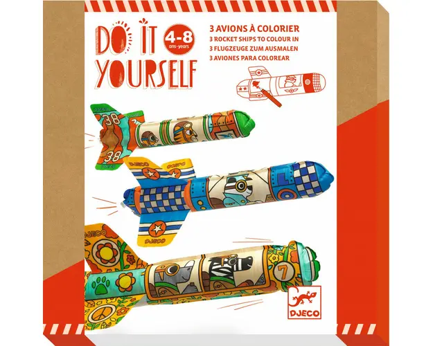 Set DIY Djeco, Avioane