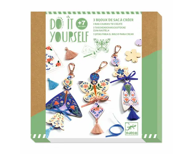 Set DIY Djeco, Brelocuri si accesorii