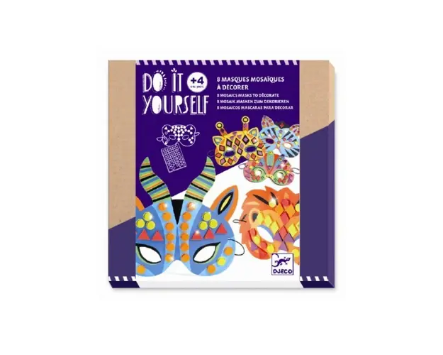 Djeco - Set DIY, masti animale