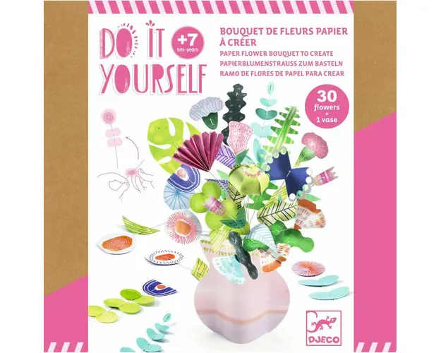 Djeco - Set DIY Flori delicate,