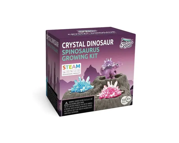 Set experimente - Cristal si dinozaur (Edaphosaurus)