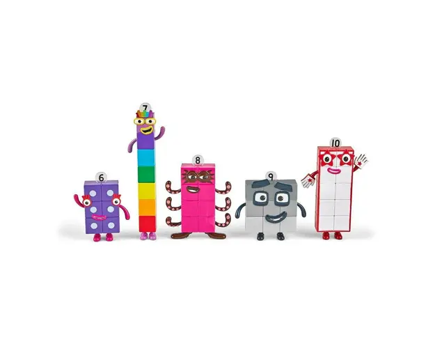 Set figurine Numberblocks - De la Sase la Zece