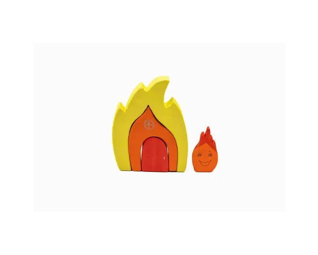 Marc toys - Set handmade , Casuta focului
