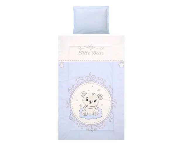 Lorelli - Set lenjerie pat 3 piese, bumbac ranforce, Cosy,