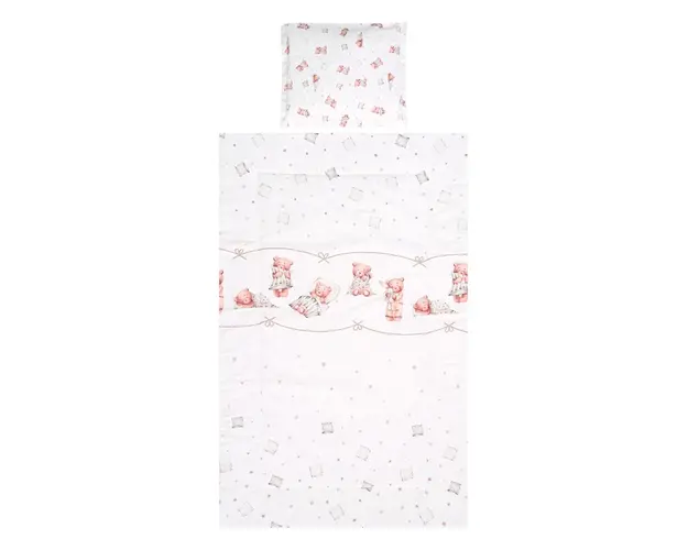 Lorelli - Set lenjerie pat 3 piese, bumbac ranforce, Cosy,