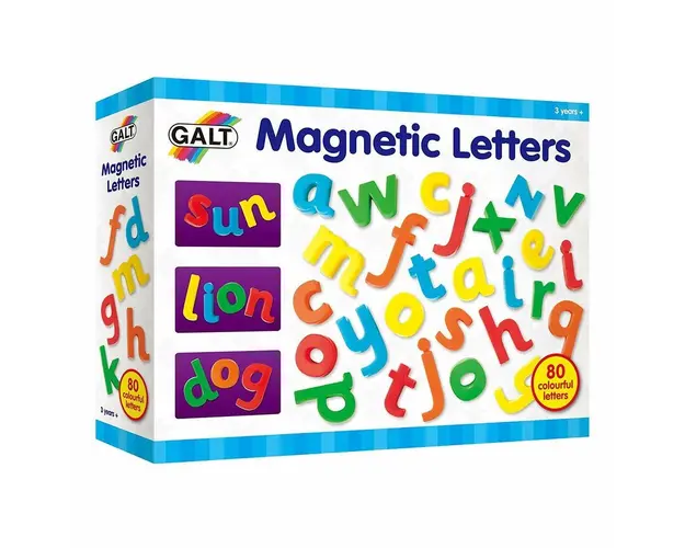 Set litere magnetice (80 piese)