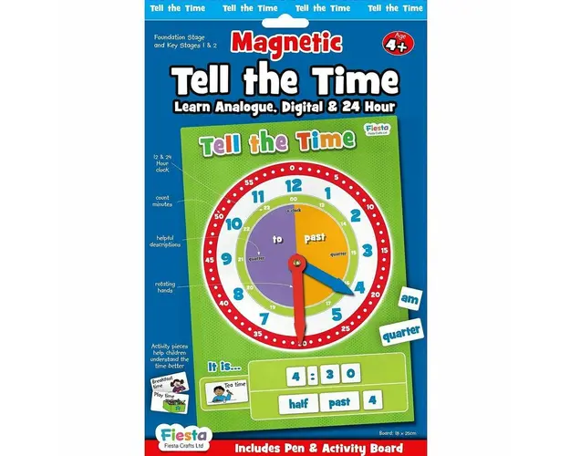 Set magnetic Cat e Ceasul Fiesta Crafts FCT-2763