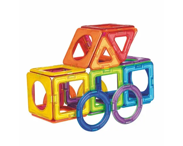 Clicstoys - Set magnetic de construit- Magformers Basic Plus 30 set