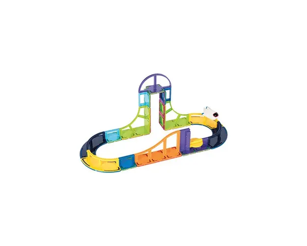 Clicstoys - Set magnetic de construit- Magformers, Sky track play set