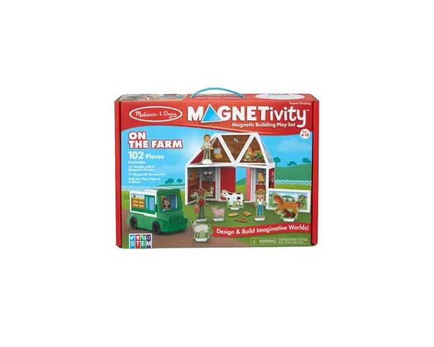 Melissa & doug - Set magnetic de joaca La Ferma -