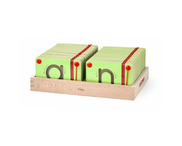 Viga - Set magnetic Litere mici , Pentru scriere