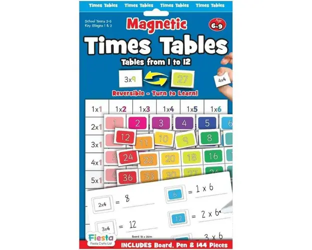Set magnetic Tabla Inmultirii Fiesta Crafts FCT-2685