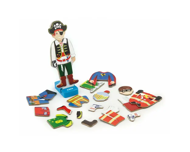 Set magnetic Vestimentatie baieti, Viga