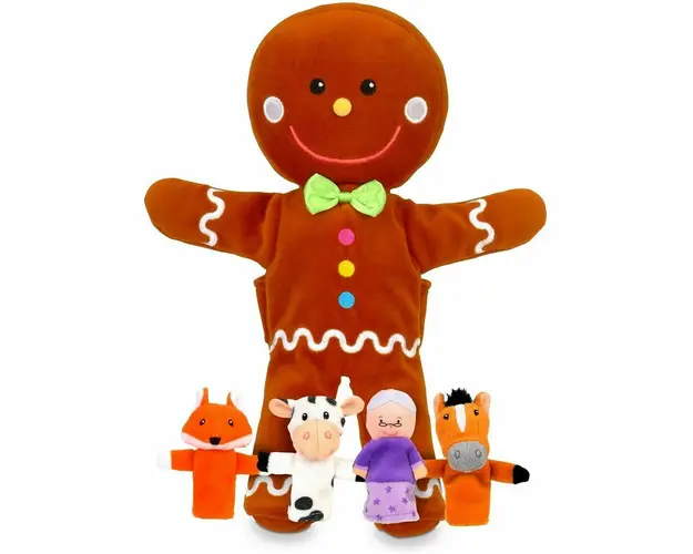 Set Marionete Omul de turta dulce Fiesta Crafts FCT-2734