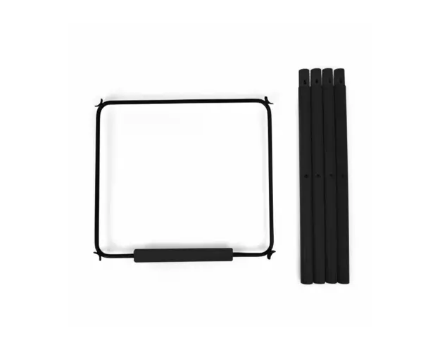 Set picioare cu suport pentru scaun de masa Childhome Evolu Negru